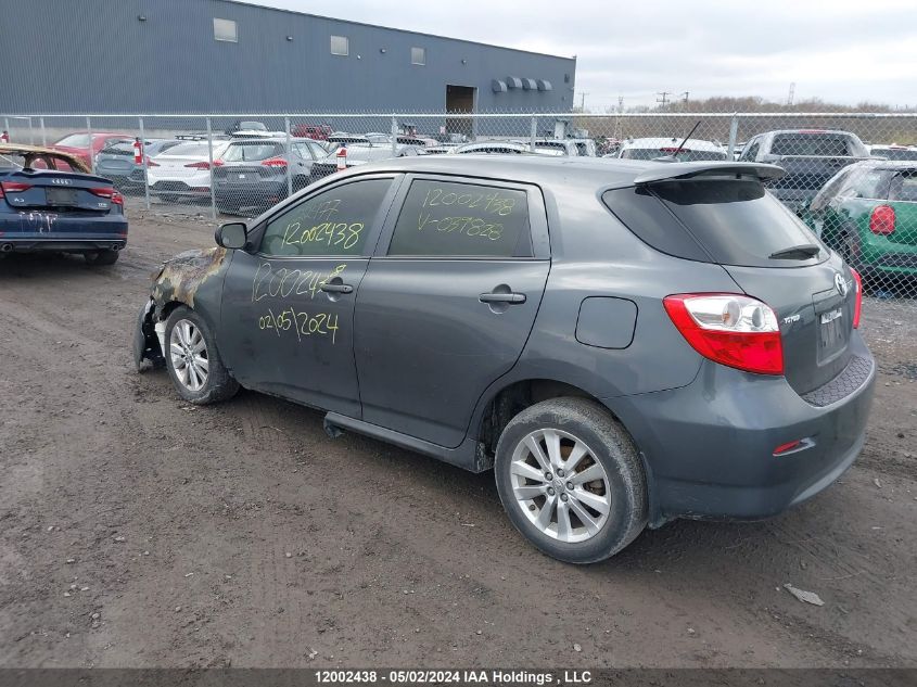 2009 Toyota Matrix VIN: 2T1KU40E19C039828 Lot: 12002438