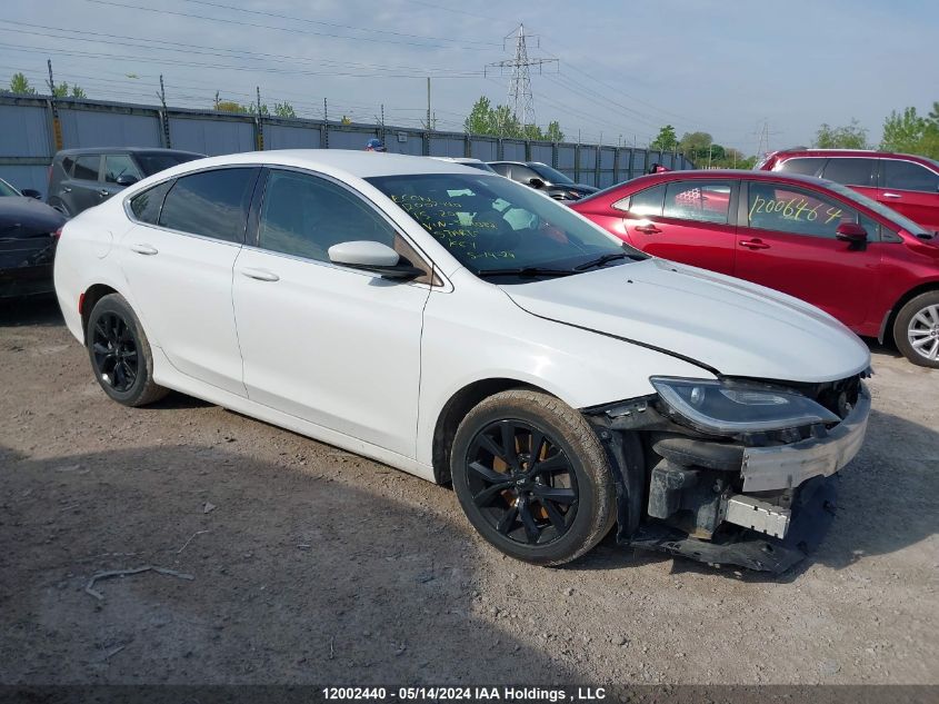 2015 Chrysler 200 Limited VIN: 1C3CCCAG3FN524082 Lot: 12002440