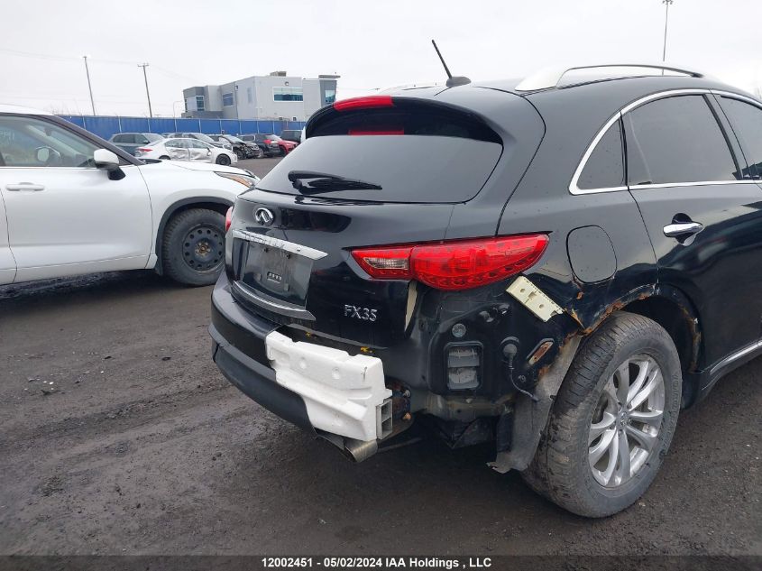 2010 Infiniti Fx35 VIN: JN8AS1MW1AM850477 Lot: 12002451