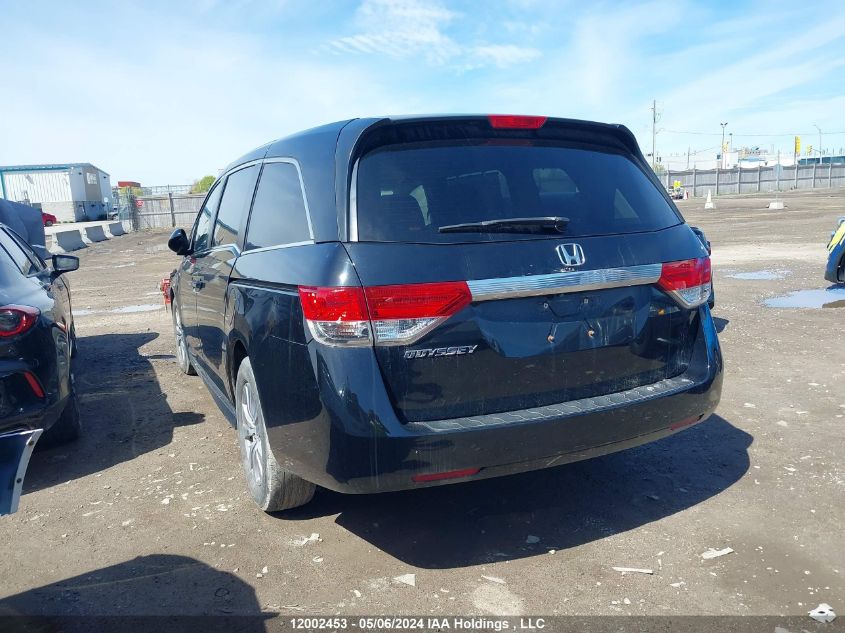 2016 Honda Odyssey VIN: 5FNRL5H40GB514235 Lot: 12002453