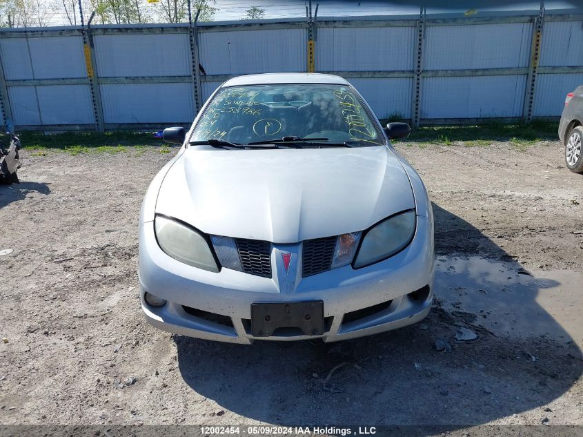 2004 Pontiac Sunfire VIN: 1G2JB52F247258986 Lot: 12002454