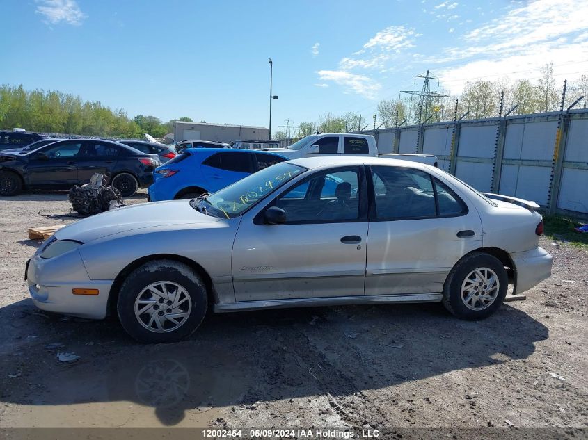 2004 Pontiac Sunfire VIN: 1G2JB52F247258986 Lot: 12002454