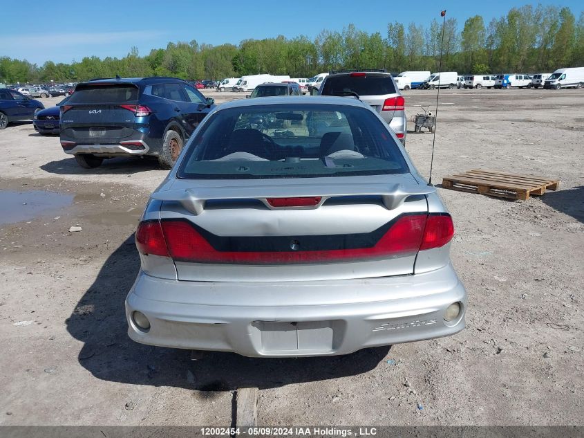 2004 Pontiac Sunfire VIN: 1G2JB52F247258986 Lot: 12002454