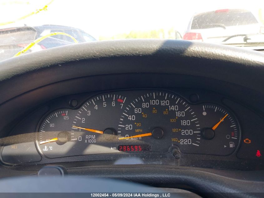 2004 Pontiac Sunfire VIN: 1G2JB52F247258986 Lot: 12002454