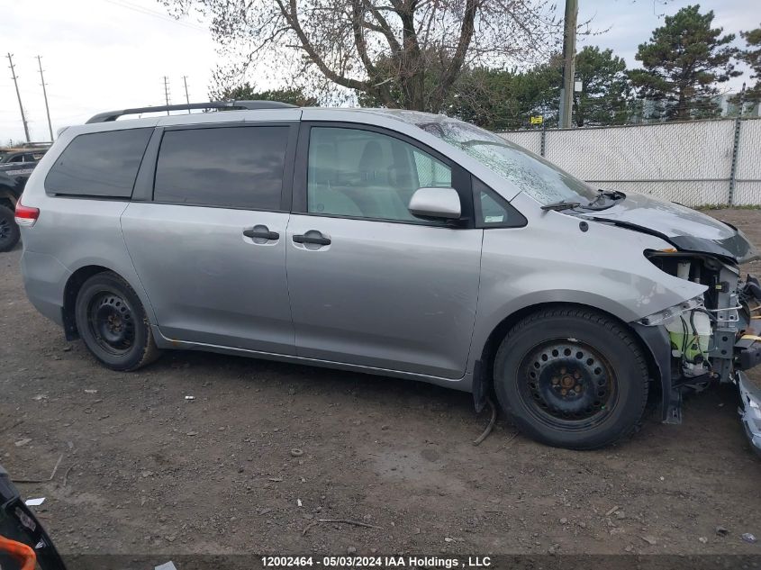 2013 Toyota Sienna V6 7 Passenger VIN: 5TDZK3DC3DS331195 Lot: 12002464