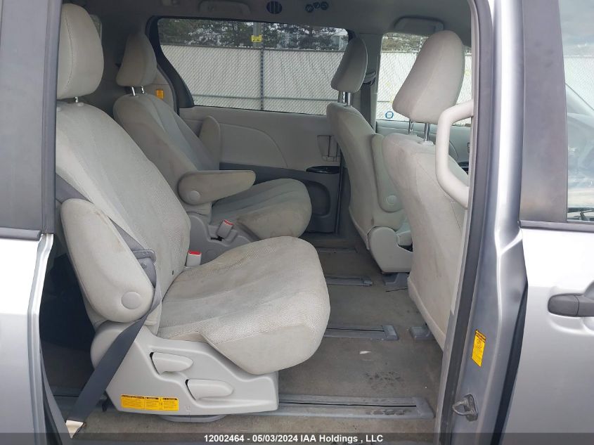 2013 Toyota Sienna V6 7 Passenger VIN: 5TDZK3DC3DS331195 Lot: 12002464