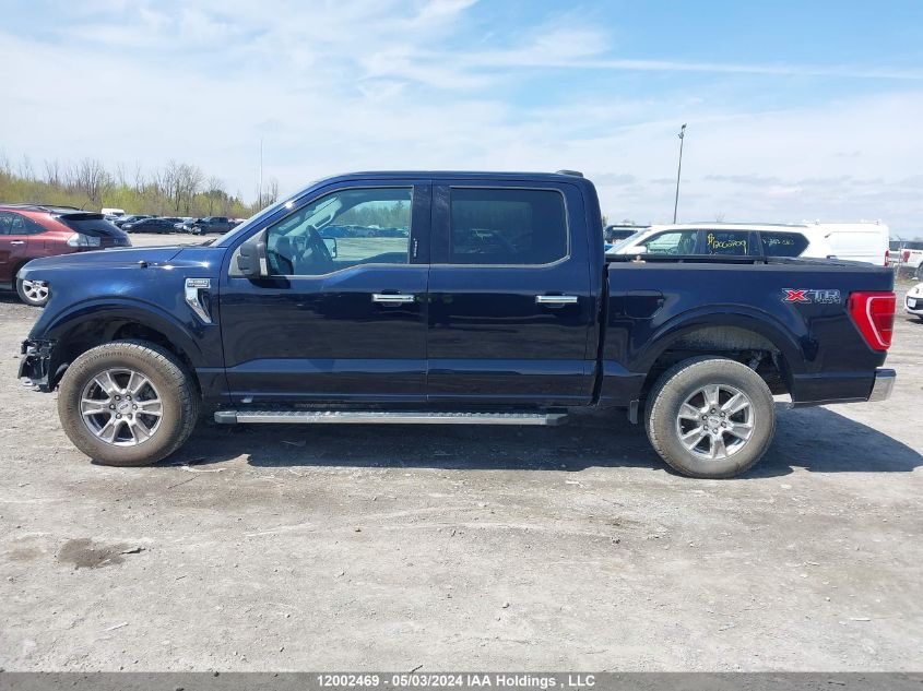 2021 Ford F150 Supercrew VIN: 1FTFW1E81MFA39812 Lot: 12002469