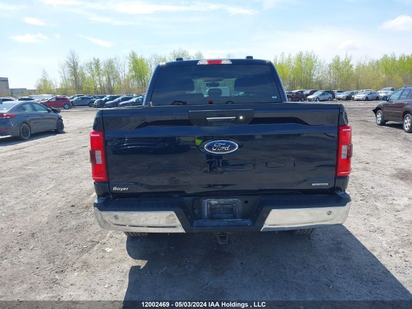 2021 Ford F150 Supercrew VIN: 1FTFW1E81MFA39812 Lot: 12002469