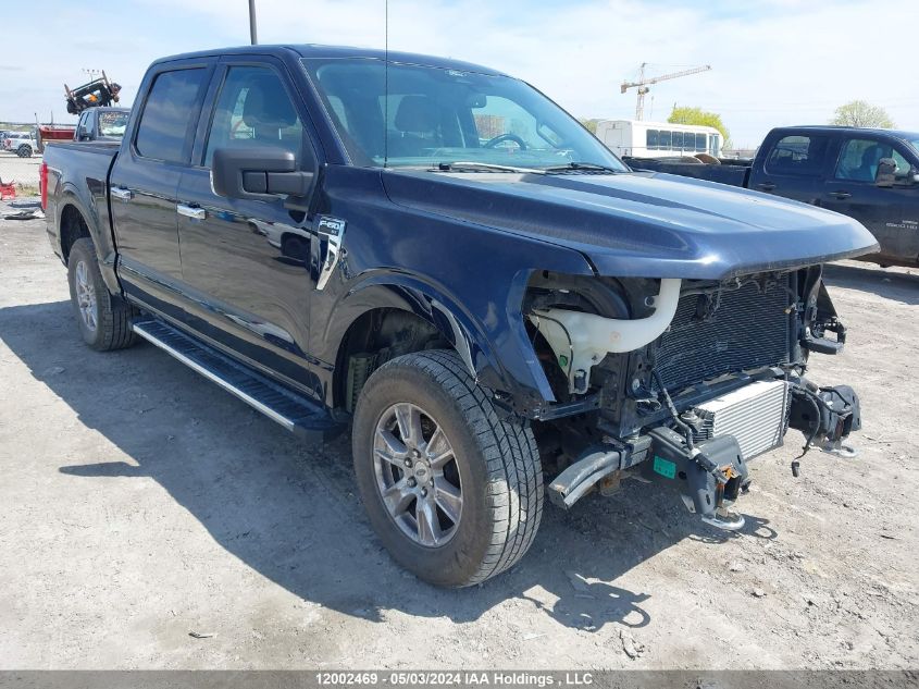 2021 Ford F150 Supercrew VIN: 1FTFW1E81MFA39812 Lot: 12002469