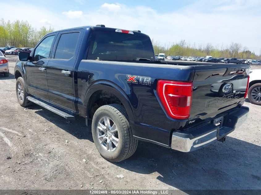 2021 Ford F150 Supercrew VIN: 1FTFW1E81MFA39812 Lot: 12002469