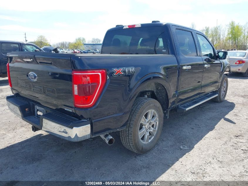 2021 Ford F150 Supercrew VIN: 1FTFW1E81MFA39812 Lot: 12002469