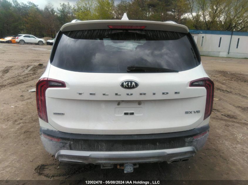 2021 Kia Telluride VIN: 5XYP5DHC9MG155376 Lot: 12002470