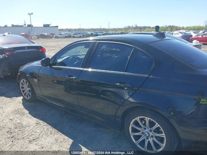 2009 BMW 3 Series VIN: WBAPK73509A455170 Lot: 12002471