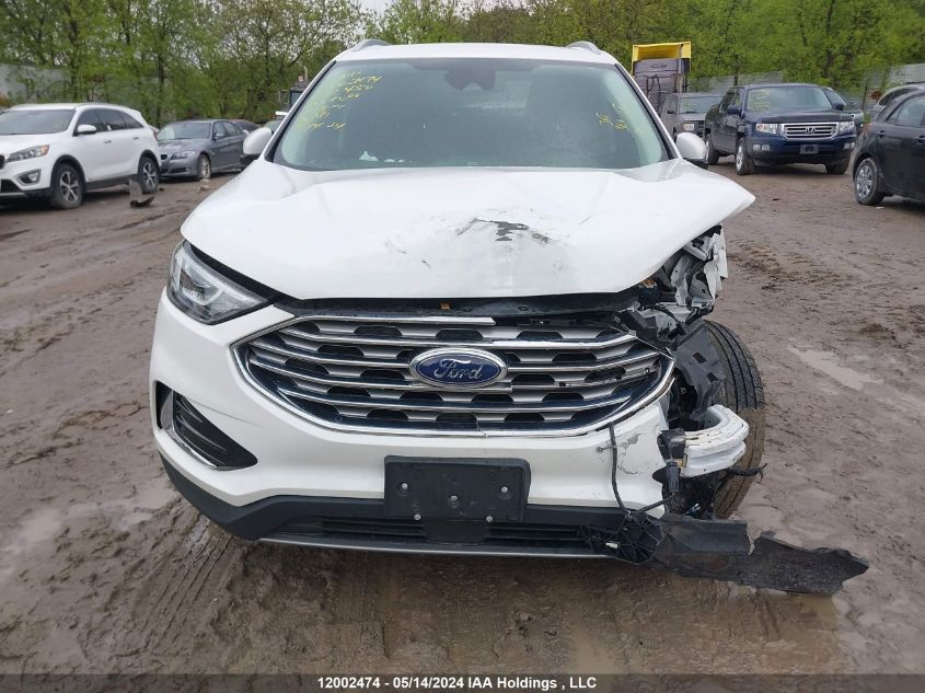 2022 Ford Edge Sel VIN: 2FMPK4J93NBA12450 Lot: 12002474