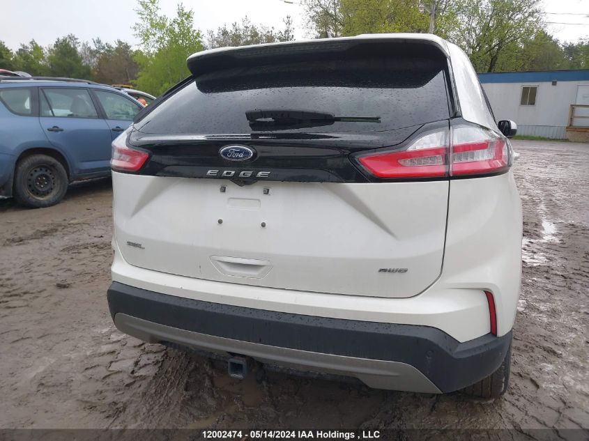 2022 Ford Edge Sel VIN: 2FMPK4J93NBA12450 Lot: 12002474