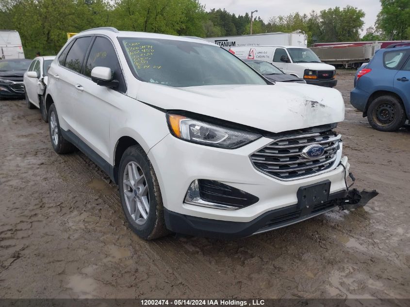 2022 Ford Edge Sel VIN: 2FMPK4J93NBA12450 Lot: 12002474