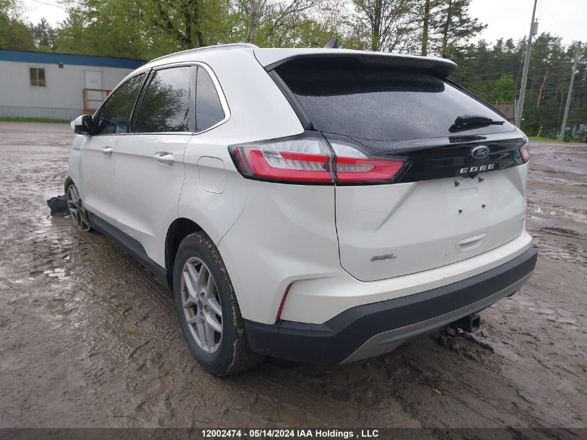 2022 Ford Edge Sel VIN: 2FMPK4J93NBA12450 Lot: 12002474