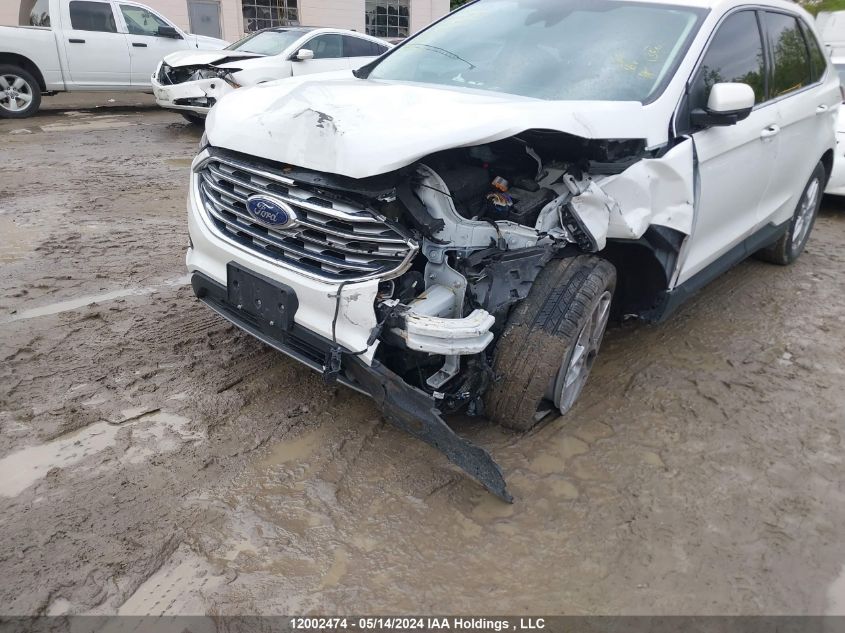 2022 Ford Edge Sel VIN: 2FMPK4J93NBA12450 Lot: 12002474