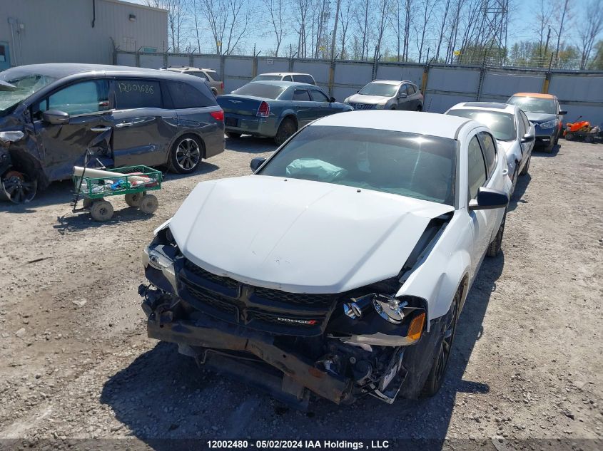 2013 Dodge Avenger VIN: 1C3CDZAB1DN772543 Lot: 12002480