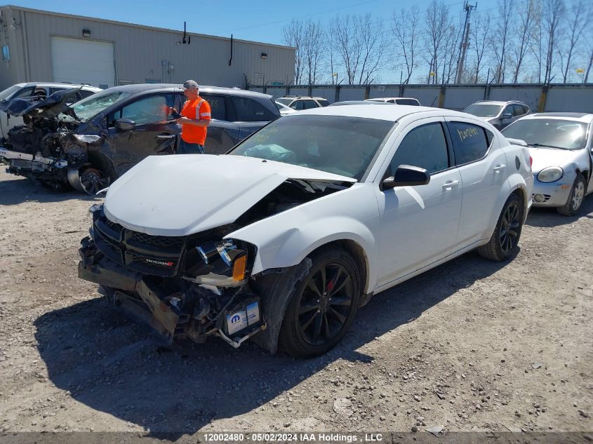 2013 Dodge Avenger VIN: 1C3CDZAB1DN772543 Lot: 12002480