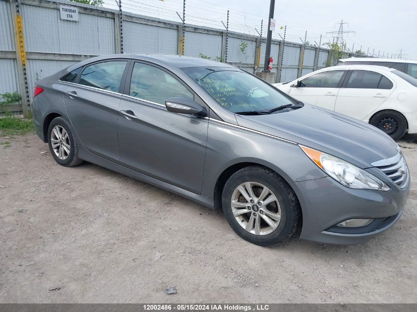 2014 Hyundai Sonata Gls VIN: 5NPEB4AC2EH904894 Lot: 12002486