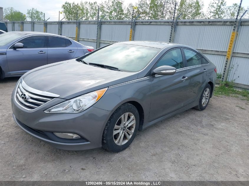 2014 Hyundai Sonata Gls VIN: 5NPEB4AC2EH904894 Lot: 12002486