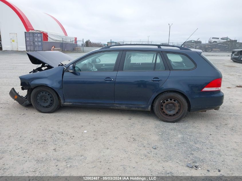 2009 Volkswagen Jetta Wagon VIN: 3VWKM81KX9M268864 Lot: 12002487