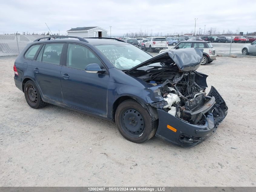 2009 Volkswagen Jetta Wagon VIN: 3VWKM81KX9M268864 Lot: 12002487