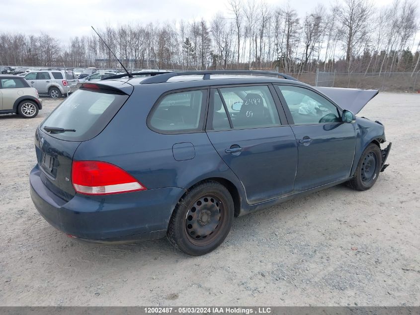 2009 Volkswagen Jetta Wagon VIN: 3VWKM81KX9M268864 Lot: 12002487