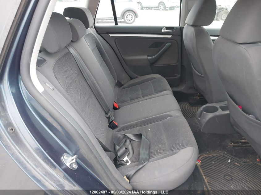 2009 Volkswagen Jetta Wagon VIN: 3VWKM81KX9M268864 Lot: 12002487