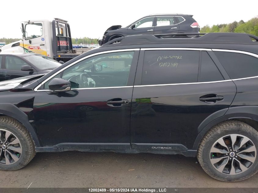 2023 Subaru Outback VIN: 4S4BTDNCXP3204982 Lot: 12002489