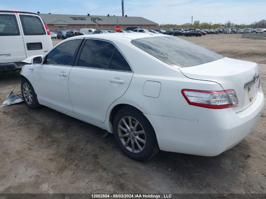 2010 Toyota Camry Hybrid VIN: 4T1BB3EK7AU116946 Lot: 12002504