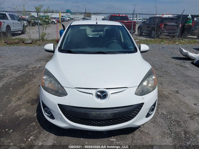 2011 Mazda Mazda2 VIN: JM1DE1HY4B0126755 Lot: 12002521