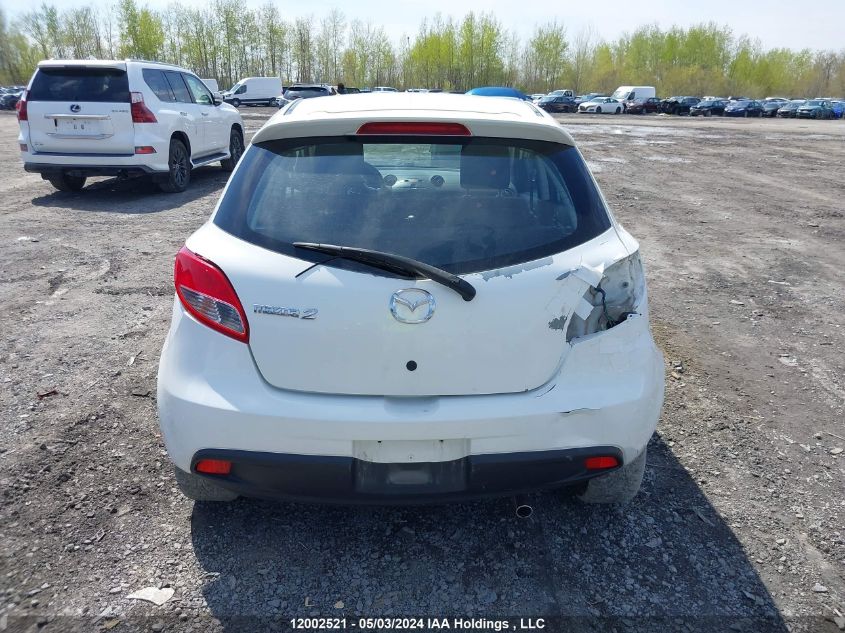 2011 Mazda Mazda2 VIN: JM1DE1HY4B0126755 Lot: 12002521