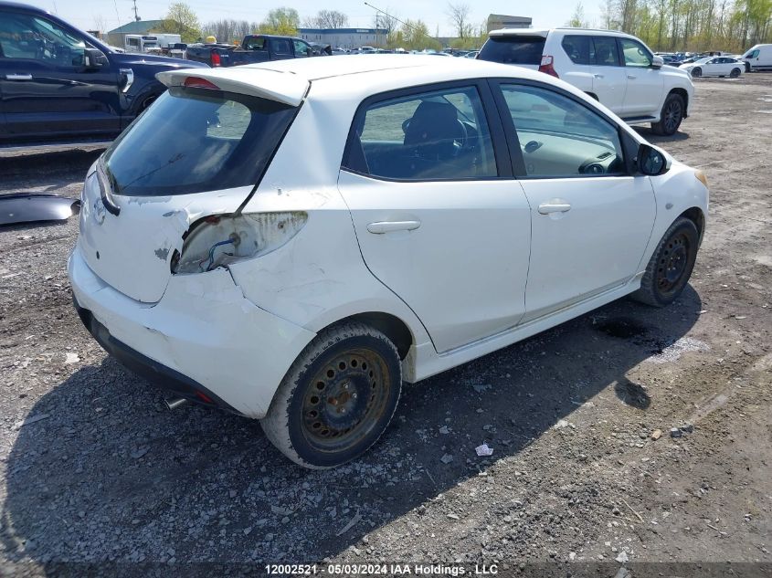 2011 Mazda Mazda2 VIN: JM1DE1HY4B0126755 Lot: 12002521