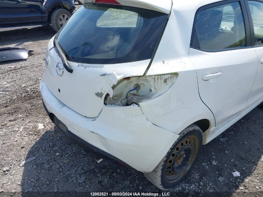 2011 Mazda Mazda2 VIN: JM1DE1HY4B0126755 Lot: 12002521