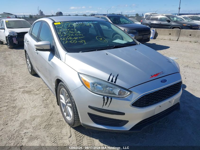 2017 Ford Focus Se VIN: 1FADP3F20HL273656 Lot: 12002526