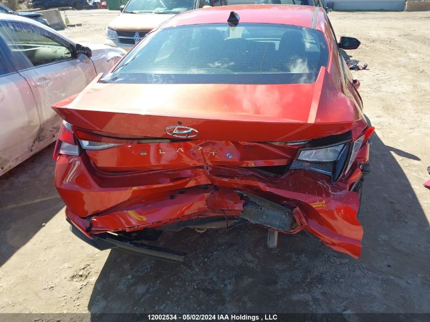 2022 Hyundai Elantra Sel VIN: KMHLM4AG7NU309092 Lot: 12002534