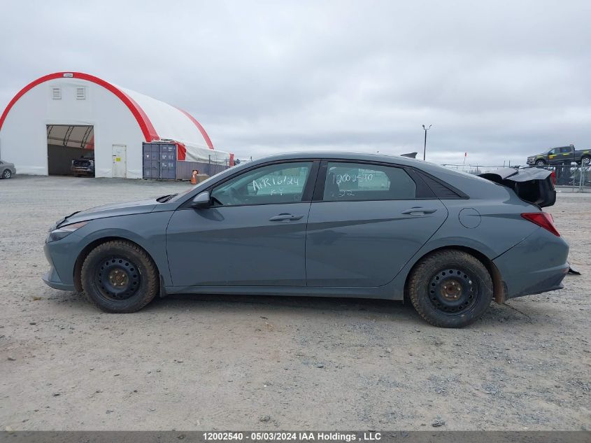 2022 Hyundai Elantra Sel VIN: KMHLM4AG0NU354844 Lot: 12002540