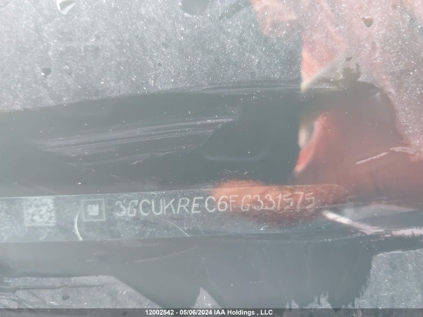 2015 Chevrolet Silverado 1500 VIN: 3GCUKREC6FG331575 Lot: 12002542