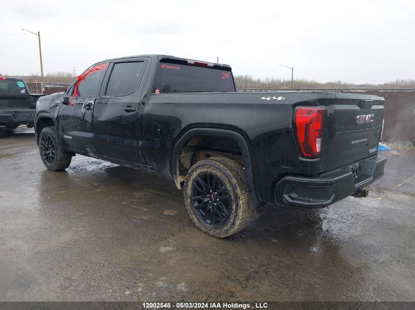 2022 GMC Sierra 1500 VIN: 3GTUUCED0NG630476 Lot: 12002548