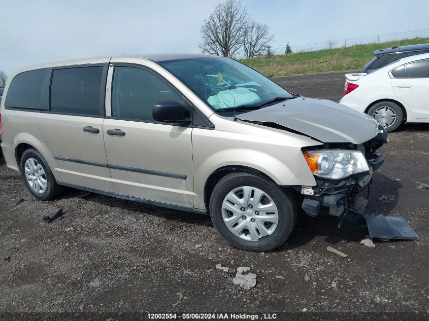 2014 Dodge Grand Caravan Se VIN: 2C4RDGBG2ER136836 Lot: 12002554
