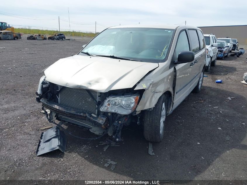 2014 Dodge Grand Caravan Se VIN: 2C4RDGBG2ER136836 Lot: 12002554