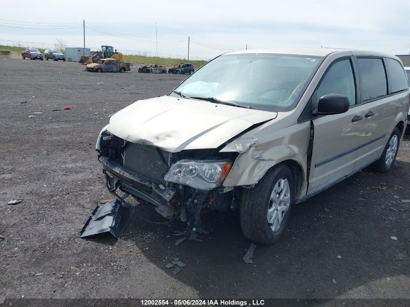 2014 Dodge Grand Caravan Se VIN: 2C4RDGBG2ER136836 Lot: 12002554