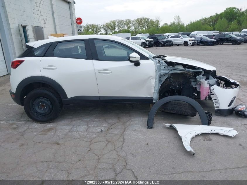 2021 Mazda Cx-3 VIN: JM1DKDC77M1511460 Lot: 12002558