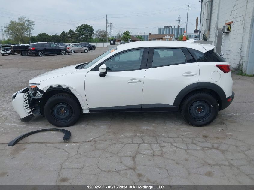 2021 Mazda Cx-3 VIN: JM1DKDC77M1511460 Lot: 12002558