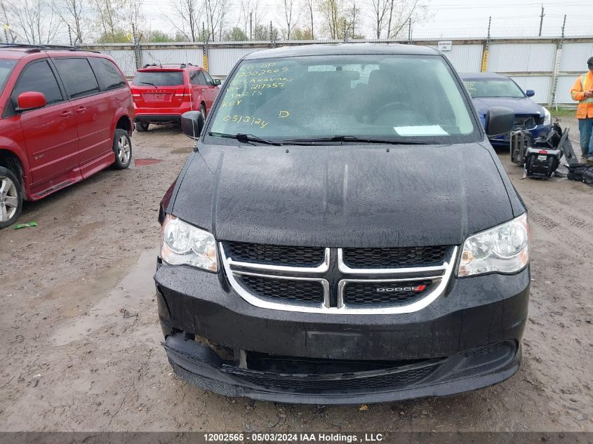 2016 Dodge Grand Caravan Se/Sxt VIN: 2C4RDGBG5GR217557 Lot: 12002565