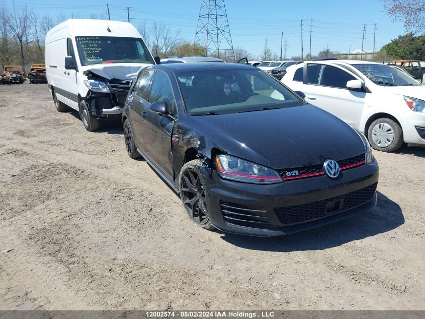 2017 Volkswagen Gti S VIN: 3VW5T7AU7HM008285 Lot: 12002574