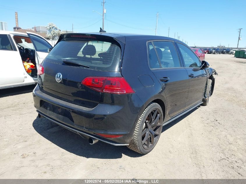 2017 Volkswagen Gti S VIN: 3VW5T7AU7HM008285 Lot: 12002574