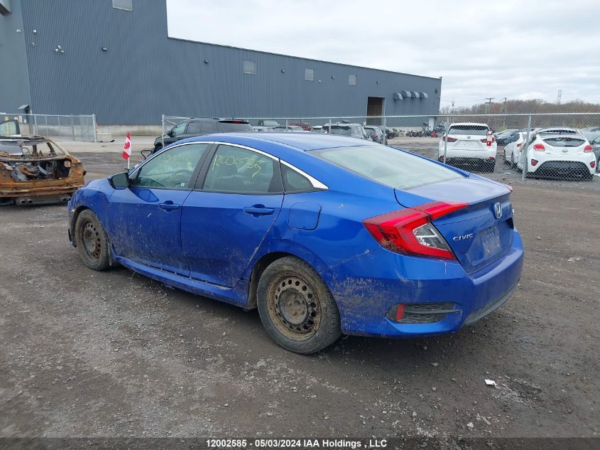 2017 Honda Civic Sedan VIN: 2HGFC2E5XHH006818 Lot: 12002585